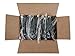 10 Pack, MC-100 Replacement Coiled Microphone Cords - 6 Conductor - 10 Foot Cable - CB/Ham / Two-Way Microphones