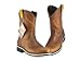 Round Cowboy Roper Mens Boots By El Canelo - Tan - Cowhide Leather - Handmade - Sizes From 7 to 11