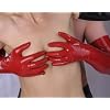 Latexhandschuhe von Kunzmann - Handel, rot, Gr. L