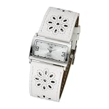 MC Damenarmbanduhr Lederband 19020