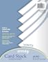 Pacon Array Card Stock, 65 lb, White, Letter, 100 Sheets per Pack (101188 )