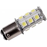GRV Ba15d 1142 1076 High Bright Car LED Bulb 18-5050SMD DC12V Cool White Pack of 2
