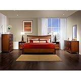 Pescara 6-pc Cal King Bedroom Set Bed, 2 Nightstands, Dresser, Mirror, Ches ....