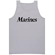 Marines Tank Top - Military Style Physical Training Tank in gray