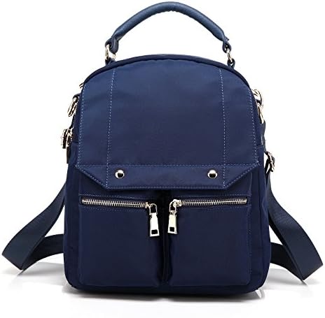 Women's Casual Schoolbag Backpack,Navy Blue