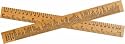 World War II 2 Timeline Major Events Wooden Ruler/Rule