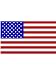 Stockfahne USA