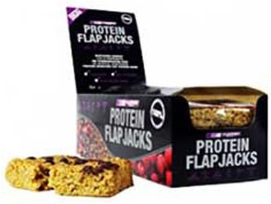 Vyomax Protein Cherry Almond Flap Jacks 12 Bars (Pack of 12) by Vyomax Nutrition