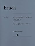 Romanze F-Dur Op 85 Va Orch. Viola, Klavier