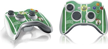 Skinit Boston Celtics Vinyl Skin for 1 Microsoft Xbox 360 Wireless Controller