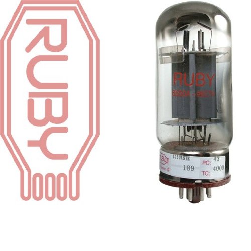 Ruby 6550A STR Selected Vacuum Tube, Matched Quad On Sale