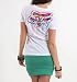 Fox Womens Head Start Tee - White X Med Size