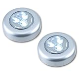 Super-Bright LED Stick-On Tap Lights - Set of 2