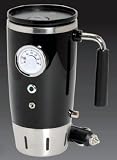 Coldmate Retro 12V Heated Travel Mug - Black - PI4121BLK