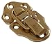 The Hillman Group 852965 Ornamental Draw Catch - Brass Finish (2 Packs of 2)