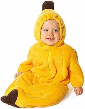 Baby Banana Outfit, Sleepsack with Sleeves