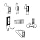 Racor InterChange ICK-11B 23-Piece WallDocking Kit, Black