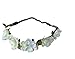 Shop4(TM)Lady's Floral Elastic Headpieces,Headband-White Flowers (A 314-020)