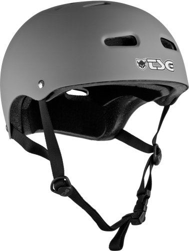 TSG Skate Helmet Flat Gray (Small/Medium)