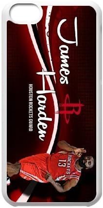 Generic Cell Phone Cases For Iphone 5c Cell Phone Design With 2015 NBA #13 James Harden Houston Rocket niy-hc828975