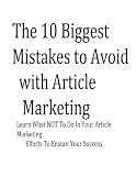 The 10 Biggest Mistakes to Avoid with Article Marketing 41eQRsoo1AL. SL160 PPC Affiliate Programs Can Be A Powerful Venue To Make Money