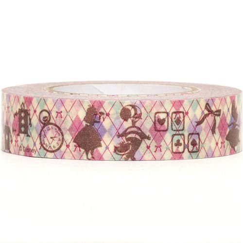 Imagen 1 de Cinta adhesiva a rombos, Aicia en el País de las Maravillas