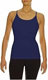  : Beyond Yoga Supplex Original Camisole (Navy, X-Small)