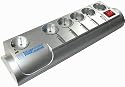 6-fach Steckdose Silvershield PMS &uuml;ber PC/USB programmierbar mit &Uuml;berspannungsschutz