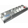 6-fach Steckdose Silvershield PMS �ber PC/USB programmierbar mit �berspannungsschutz