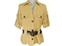 Anne Klein Short Sleeve Jacket Toasted Oats 12