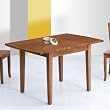 Covington "Marquis Cherry" Dining Table with Butterfly Leaf By Powell