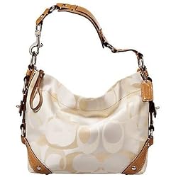 Coach Signature Natural Optic Carly Bag