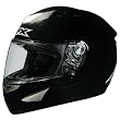 AFX Solid Men's FX-16 On-Road Racing Motorcycle Helmet