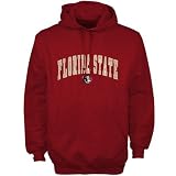 Florida State Seminoles (FSU) Garnet Mascot One Hoody Sweatshirt