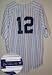 Wade Anthony Boggs Autographed/Hand Signed New York Yankees Jersey with HOF 05 Inscription