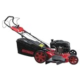 Benzin Rasenmäher 6PS 53 cm Schnittbreite 3in1 Mulchfunktion Radantrieb