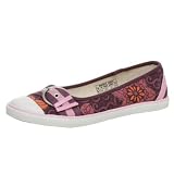 Sugar Women's Smokin Cat Sari Ballet Flat,Gold,8.5 M