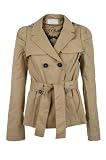 Only-Womens Cotton Easy Short Trench Coat