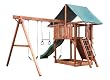 Oasis II Outdoor Wood Backyard Play System