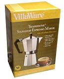 Review Villa Ware  / Stove Top Espresso Maker (VillaWare) 6 CUPS