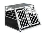 Alu Hunde Transportbox Hundebox Hundetransportbox in Schwarz Rezessionen