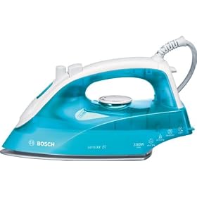 Bosch Quality 2200w Steam Iron TDA2633GB, 30g shot of steam, Ceramic Soleplate, Anti-calc, drip stop protection.