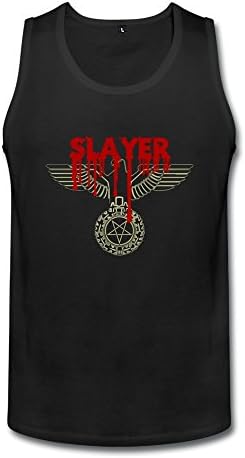 Seico Men's Slayer Speed Metal Band Tank Tops Black Size XXL