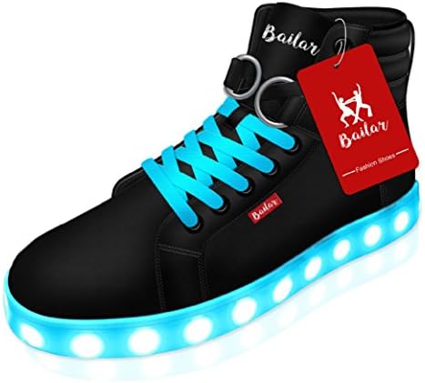 Led shoes (12 B(M) US, Black)