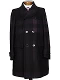 Burberry Prorsum Double Breasted Wool Coat 40R Made In Italy