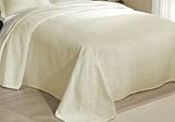 Antique Style Natural Bedspread - Full (Natural) (110"L x 96"W)