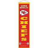 Winning Streak Kansas City Chiefs Super Bowl Iv Champions Marquee Banner Size: One Size