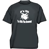 Buy It's OK I'm With The Drummer Men's tee Shirt in 12 colors Small thru 6XL by 99 VOLTS