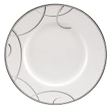 Nikko Elegant Swirl Bread Plate, 6