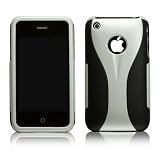 BoxWave Apple iPhone 3G HyperTech Case (Metallic Silver)